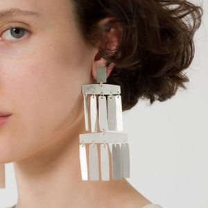 ANNIE COSTELLO BROWN Roma Silver Earrings